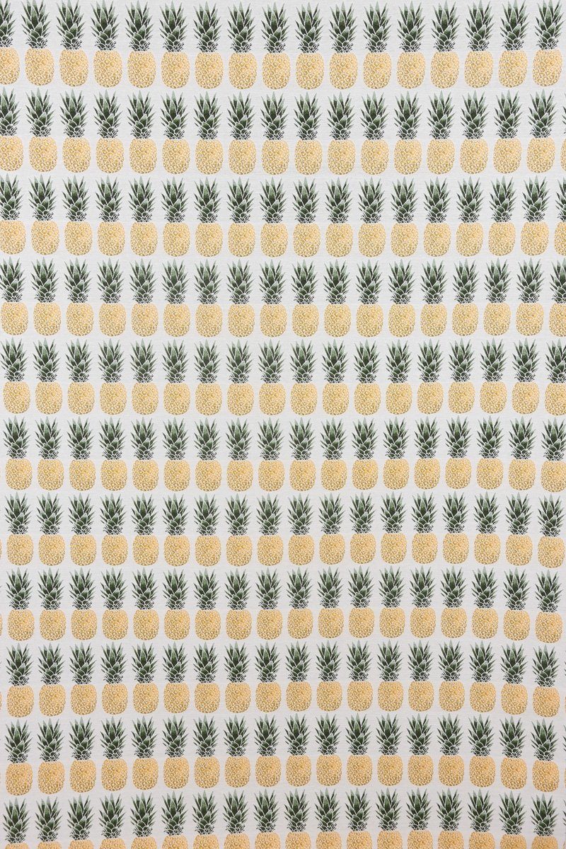 SCHÖNER Jacquard, (1 Vorhang oder Germany, made Vorhang blickdicht, Wunschlänge, Ananas handmade, 245cm SCHÖNER vorgewaschen St), LEBEN., in LEBEN.