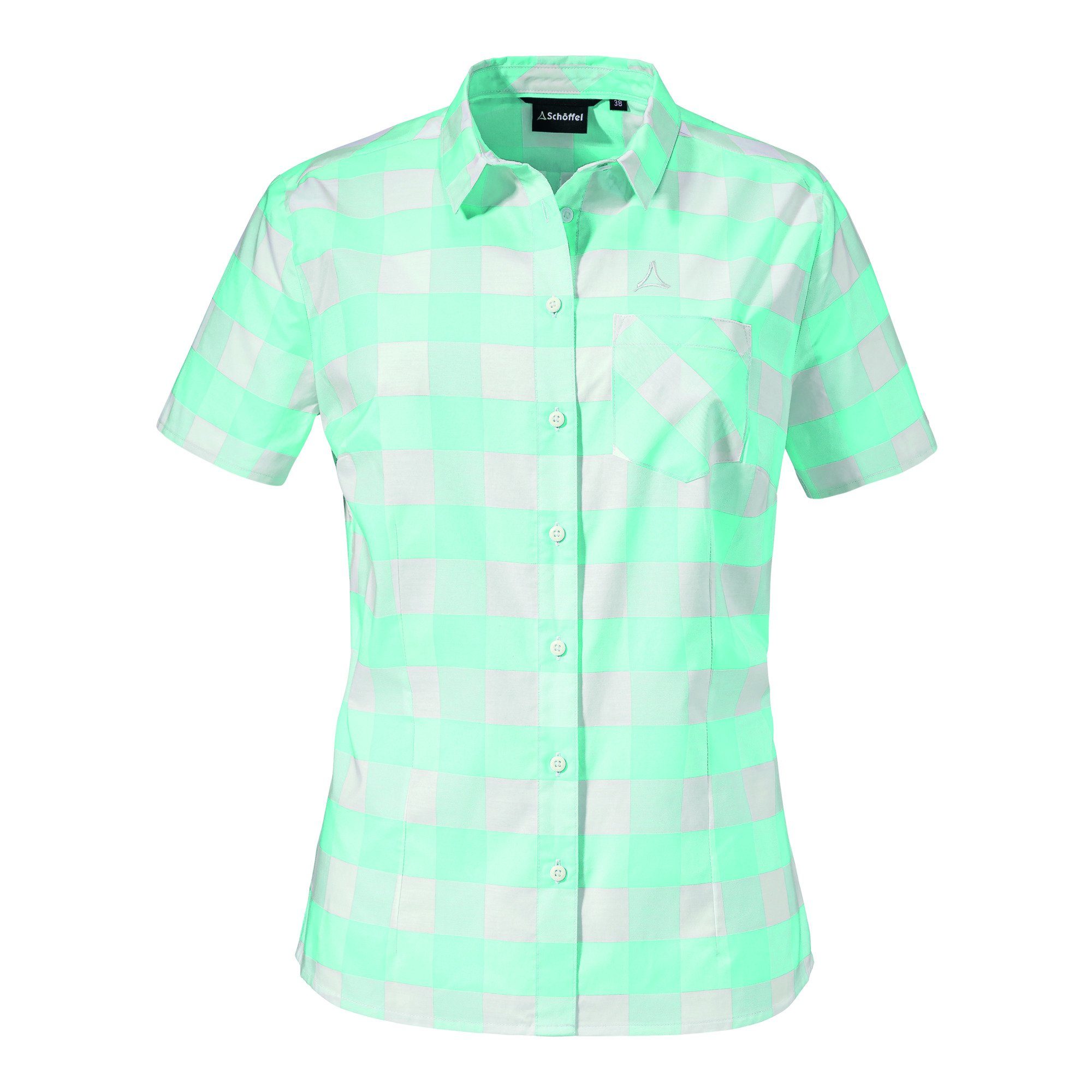 Schöffel Outdoorbluse Blouse Moraans SH L clearwater | Funktionsblusen