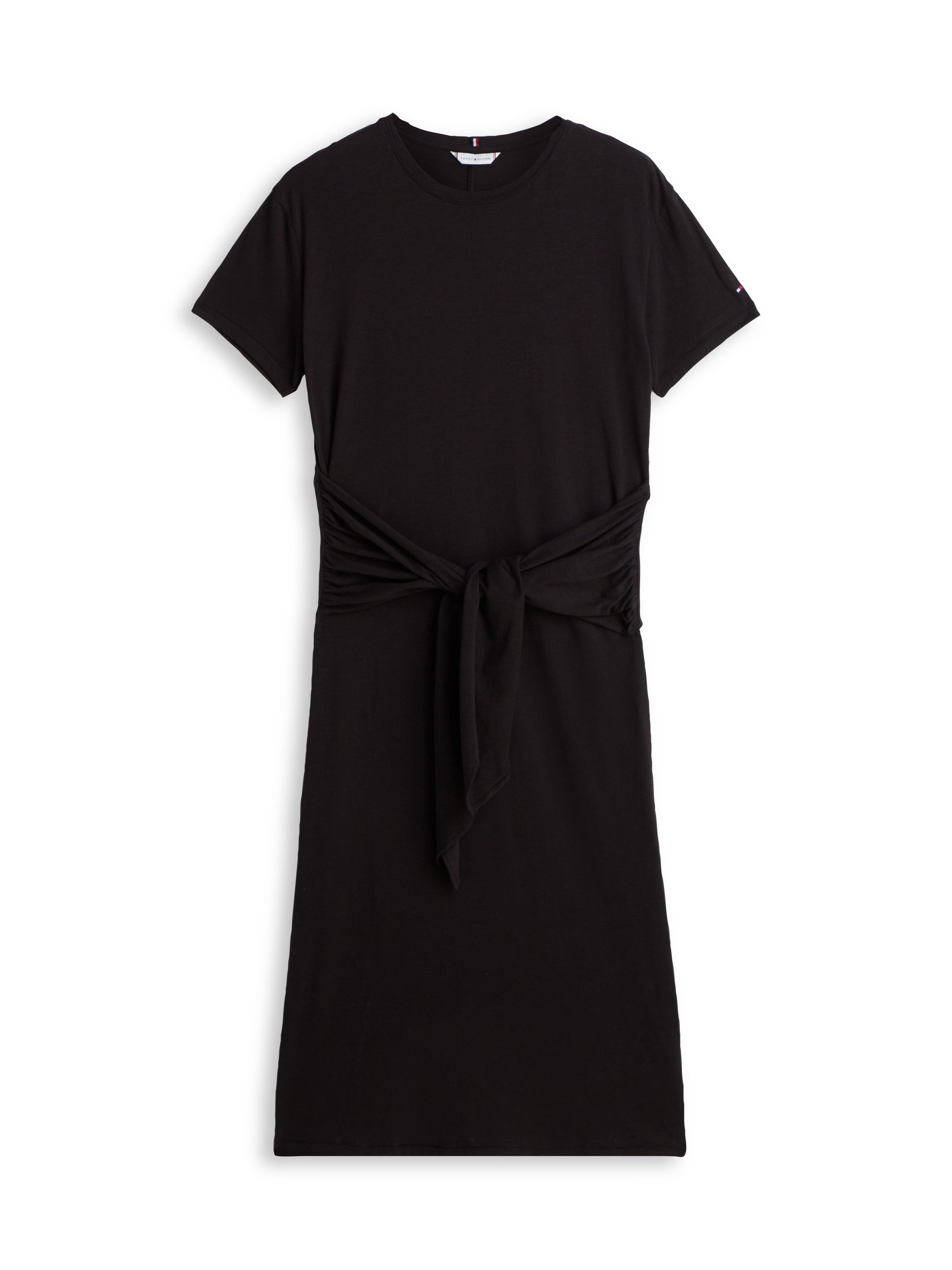 Shirtkleid CO SLUB KNOT MIDI DRS