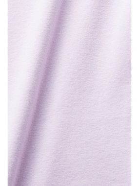 Esprit T-Shirt Top mit Strass-Logo (1-tlg)