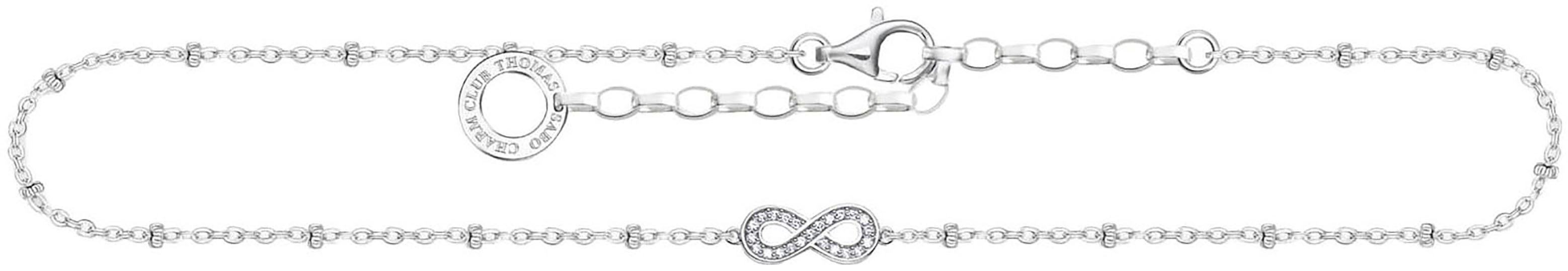 THOMAS SABO Fußkette Infinity/Undenlichkeitsschleife, AK0029-051-14-L27V