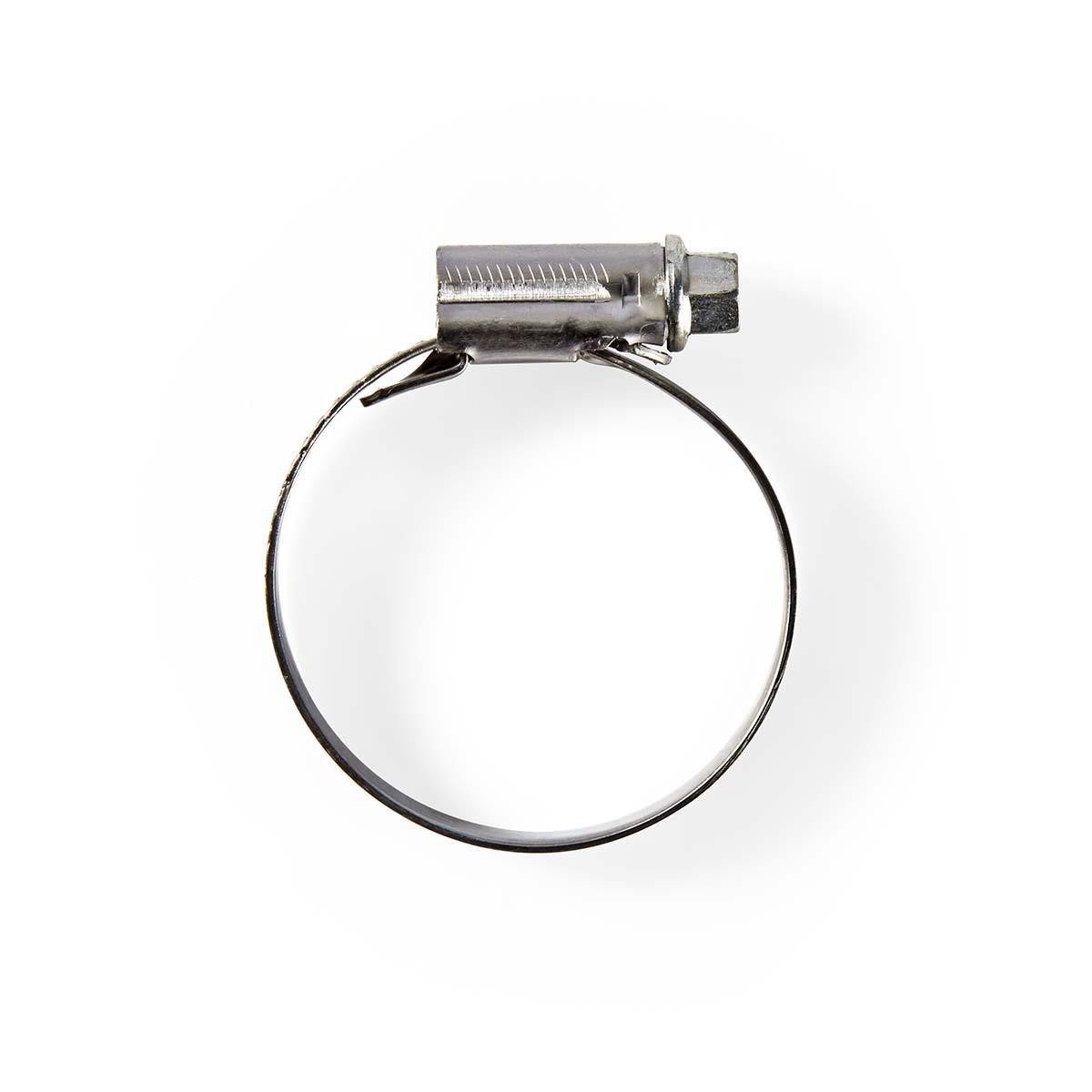 Nedis Waschmaschinenschlauch WAHC2540, Hochwertiger Metall, 25 - 40 mm, für flexible Anwendung und Schutz