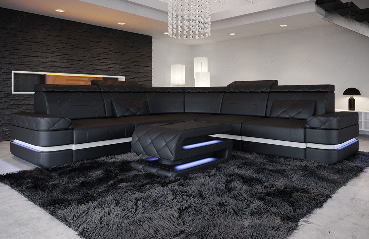 Sofa Dreams Ecksofa Ledersofa Positano L günstig online kaufen
