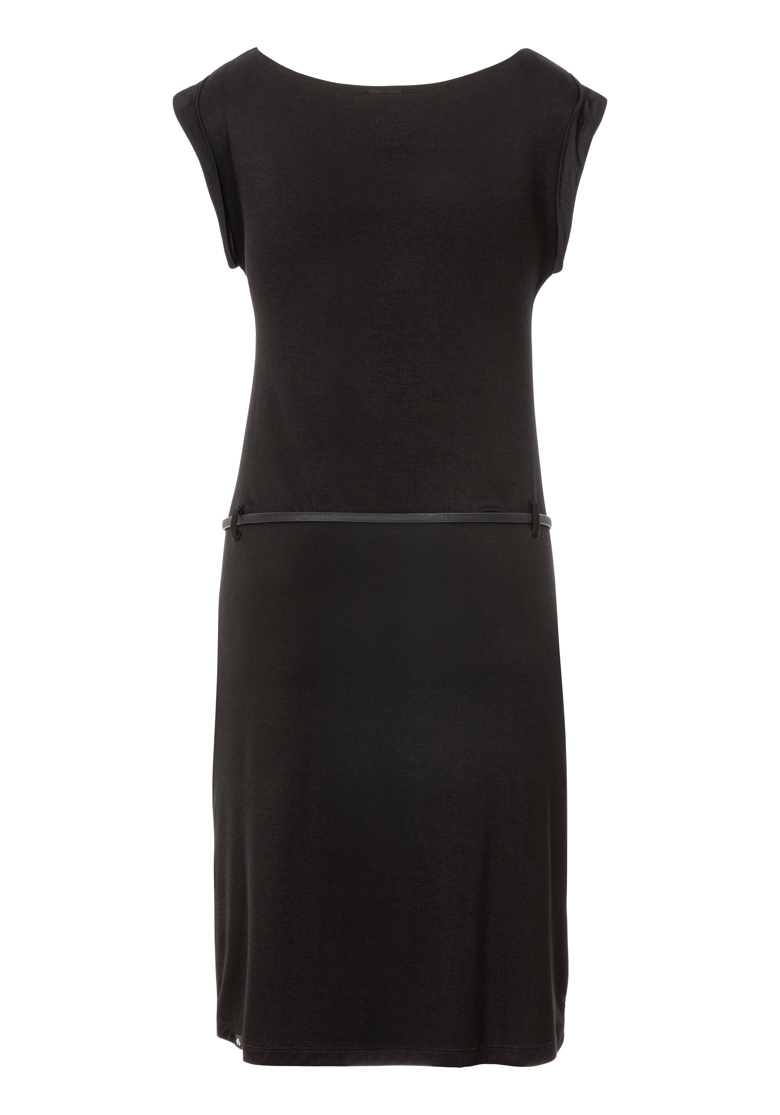 Ragwear Minikleid TAGG aus Viskose und Elasthan, in Jersey-Qualität mit Stretch, Kurzarm