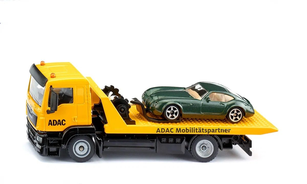Siku Spielzeug-Auto Abschleppwagen