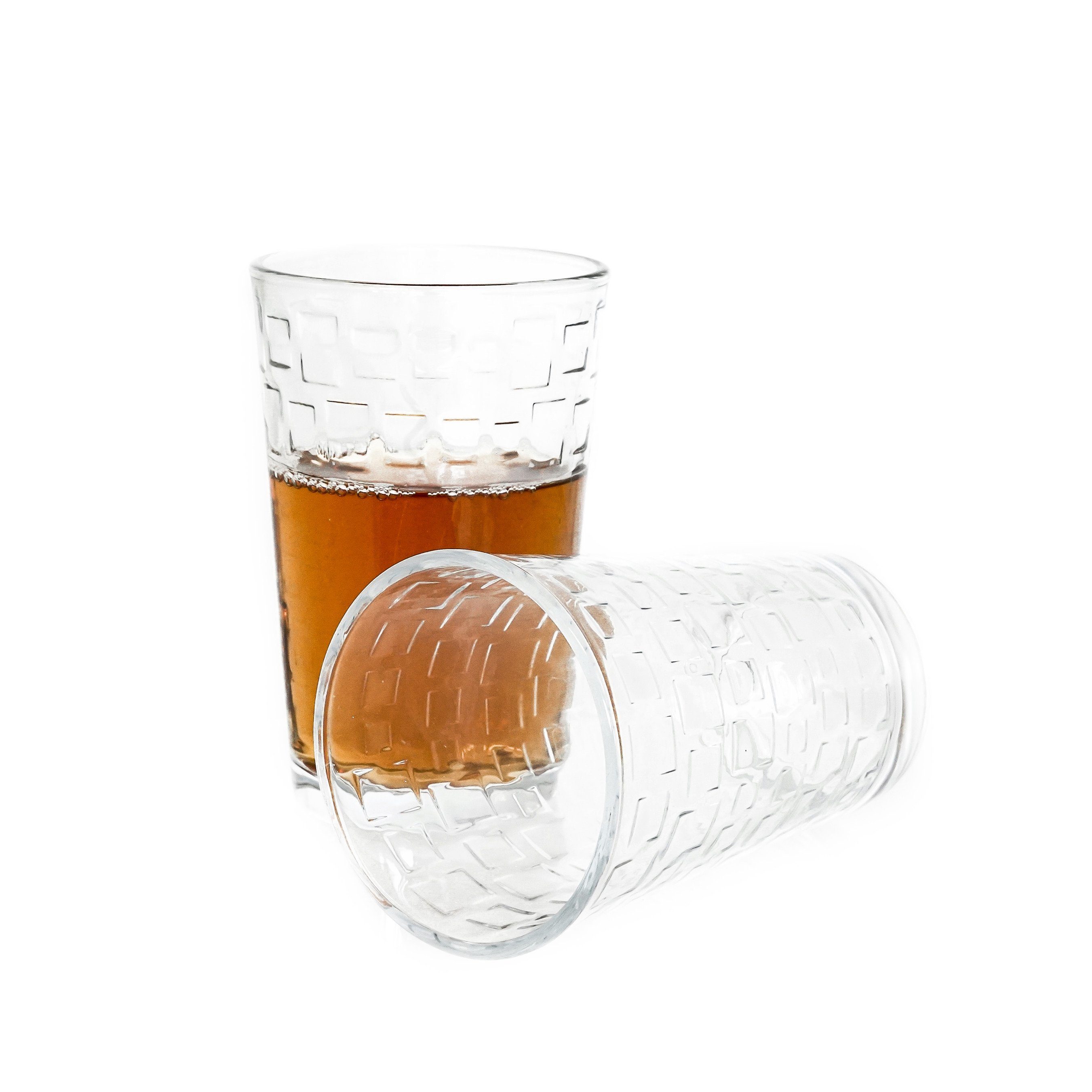 Gläser-Set Almina 6er Set Wassergläser-Set aus Glas transparent