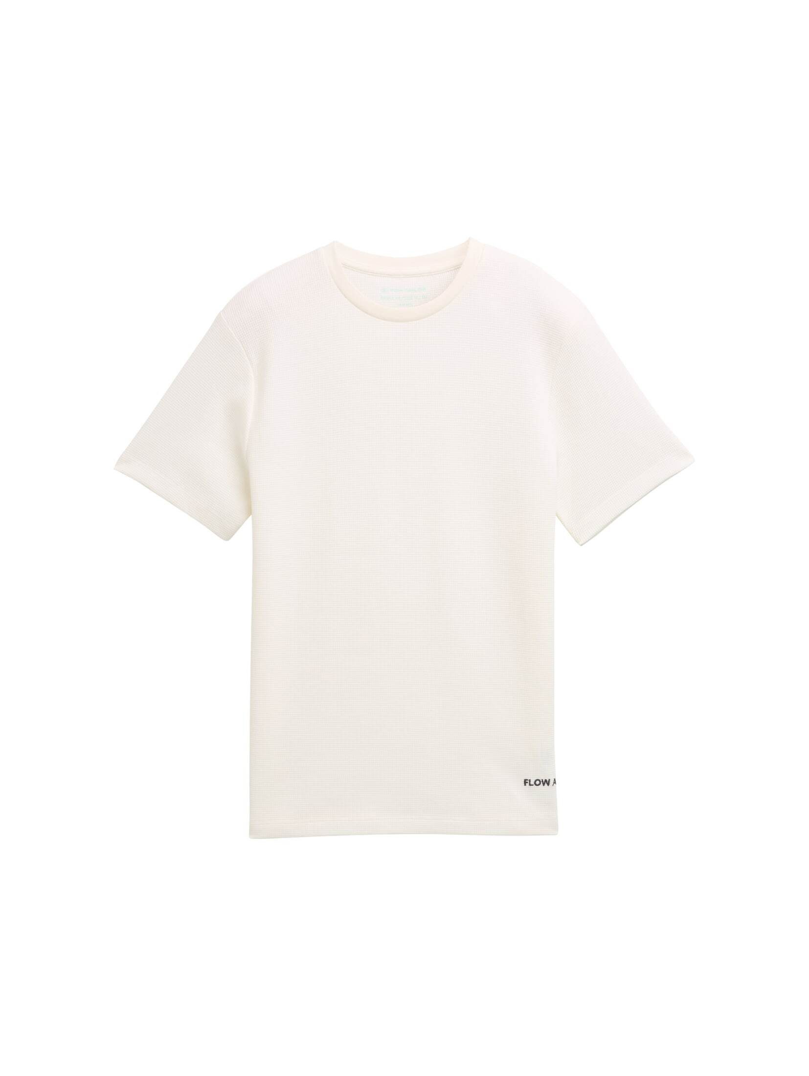 TOM TAILOR T-Shirt T-Shirt mit Waffelstruktur günstig online kaufen