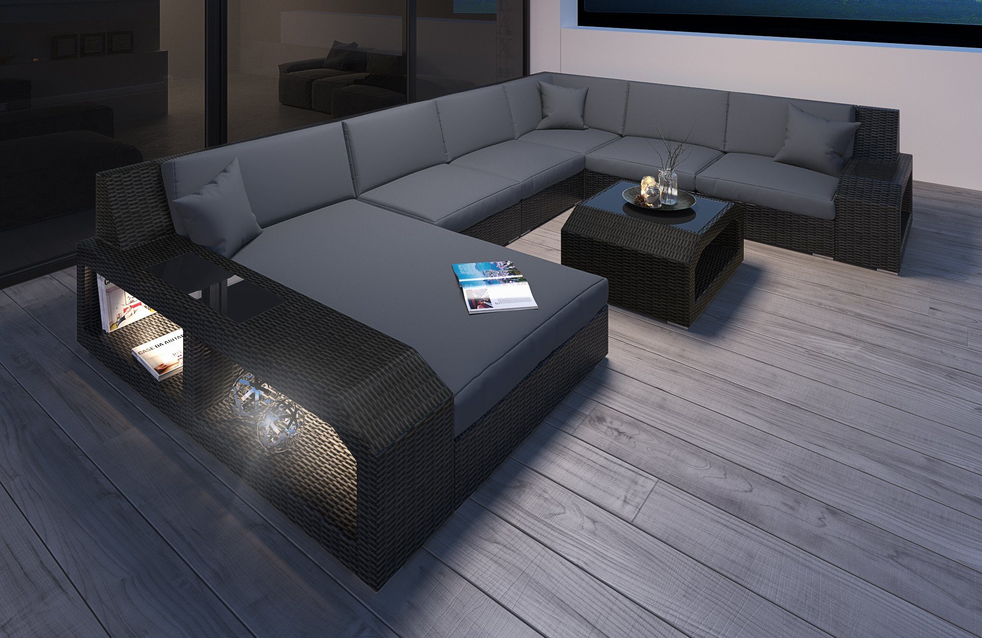 Gartenmöbelset MATERA XXL von SOFA DREAMS - SOFA DREAMS