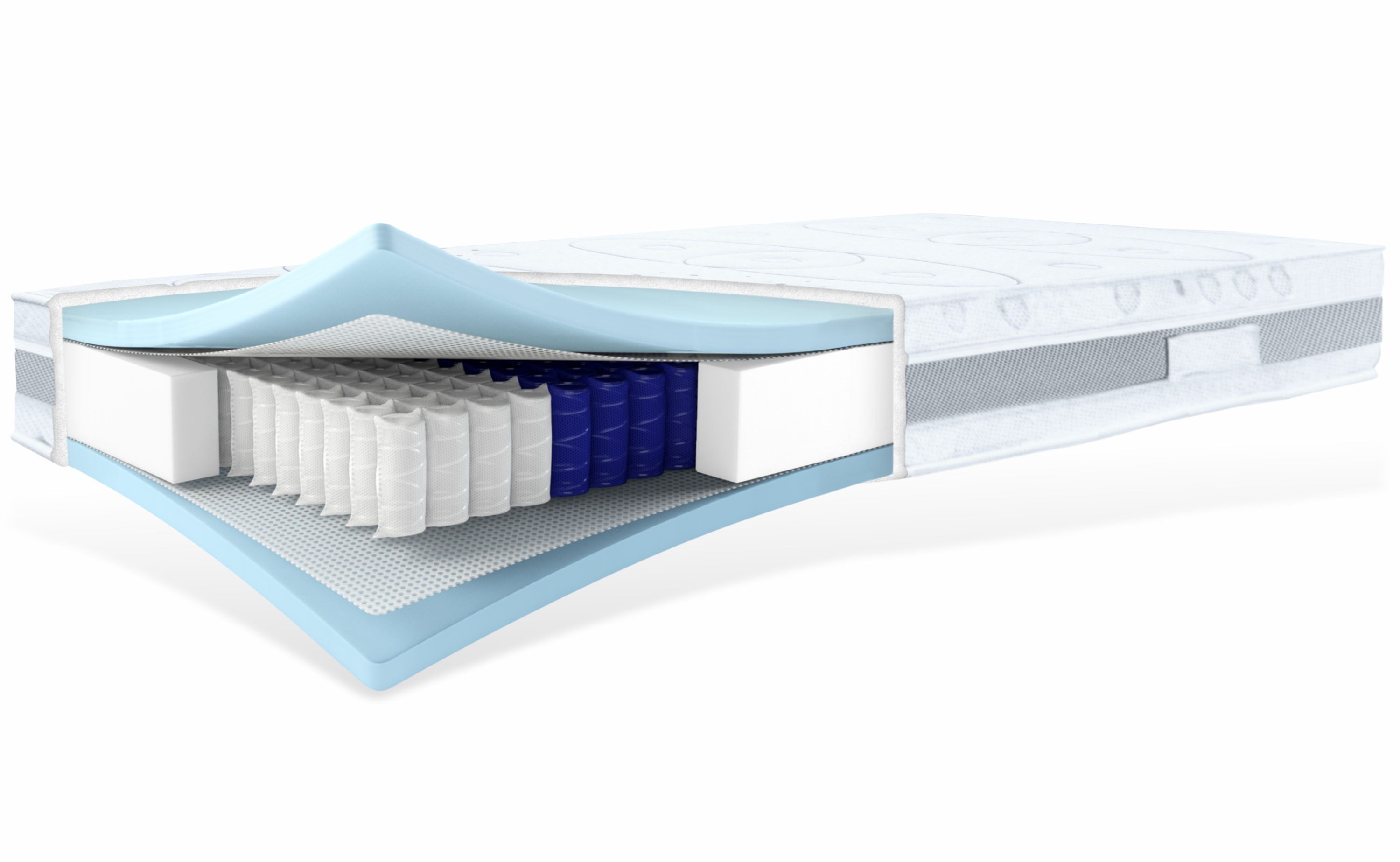 Taschenfederkernmatratze MED TTFK mit Klimaband extra 25cm hoch Tonnen Fede günstig online kaufen