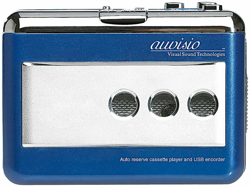 auvisio Tape2PC Kassettendigitalisierer Kassetten in MP3 Kasettenspieler USB-Recorder (Software zur Aufnahme und Abspielen von Audiomaterial)