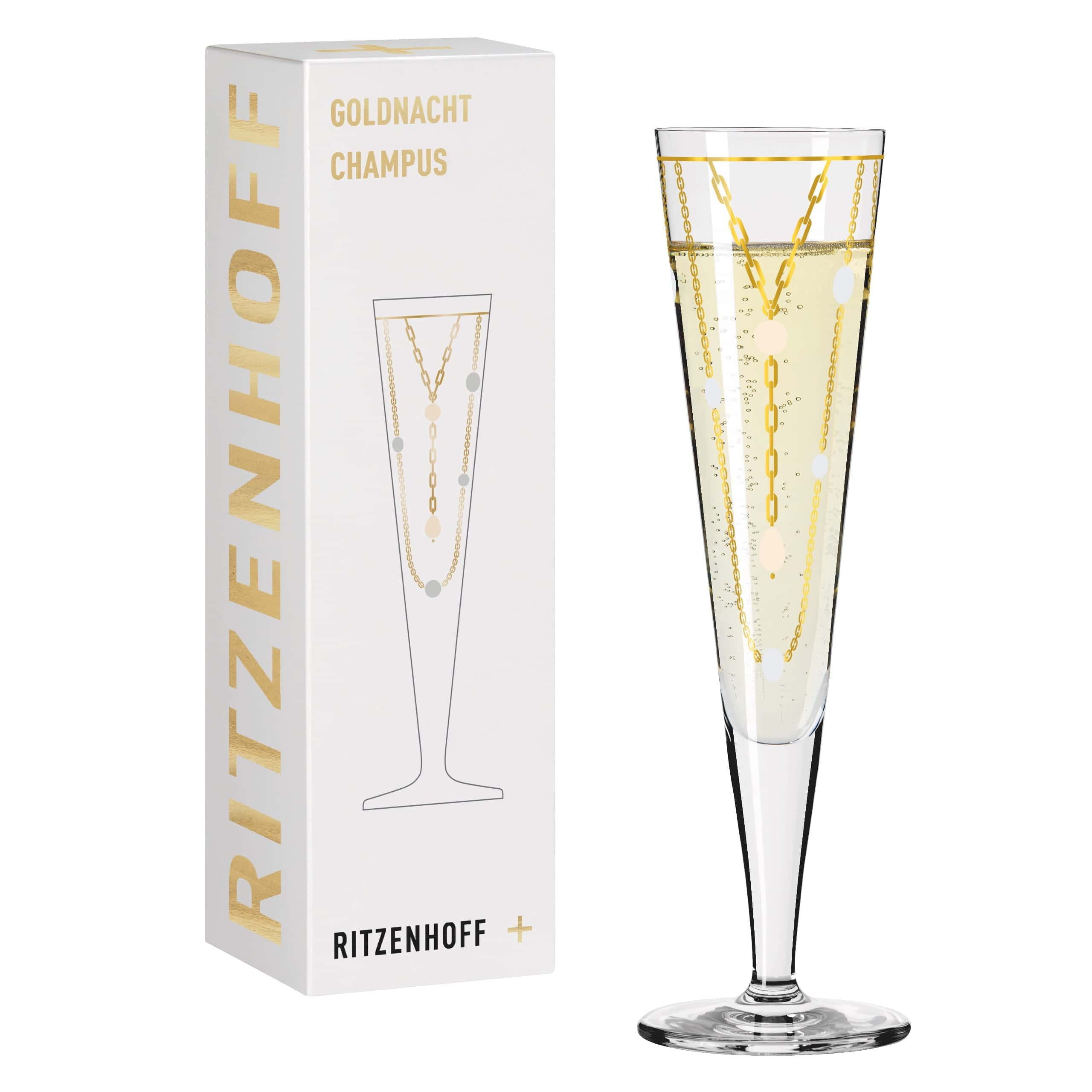 Ritzenhoff Champagnerglas Goldnacht