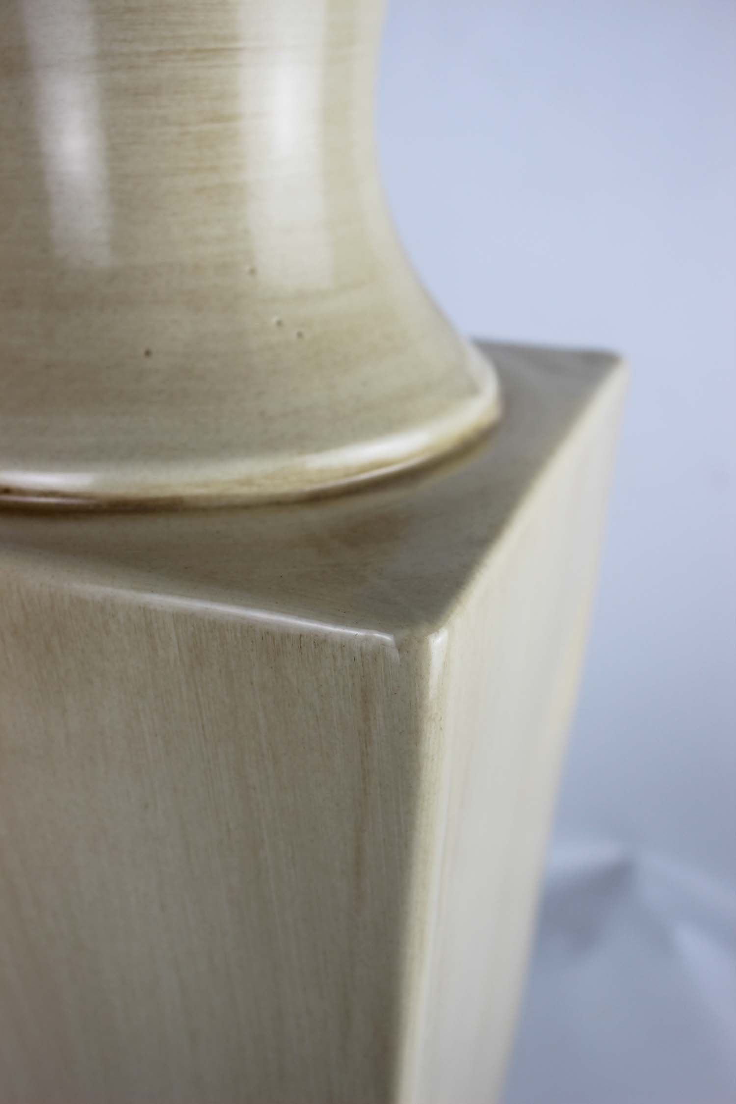 Cosy Keramik aus aus Home Dekovase zur Vase Deko beige Ideas (1 Stück), Keramik Dekovase