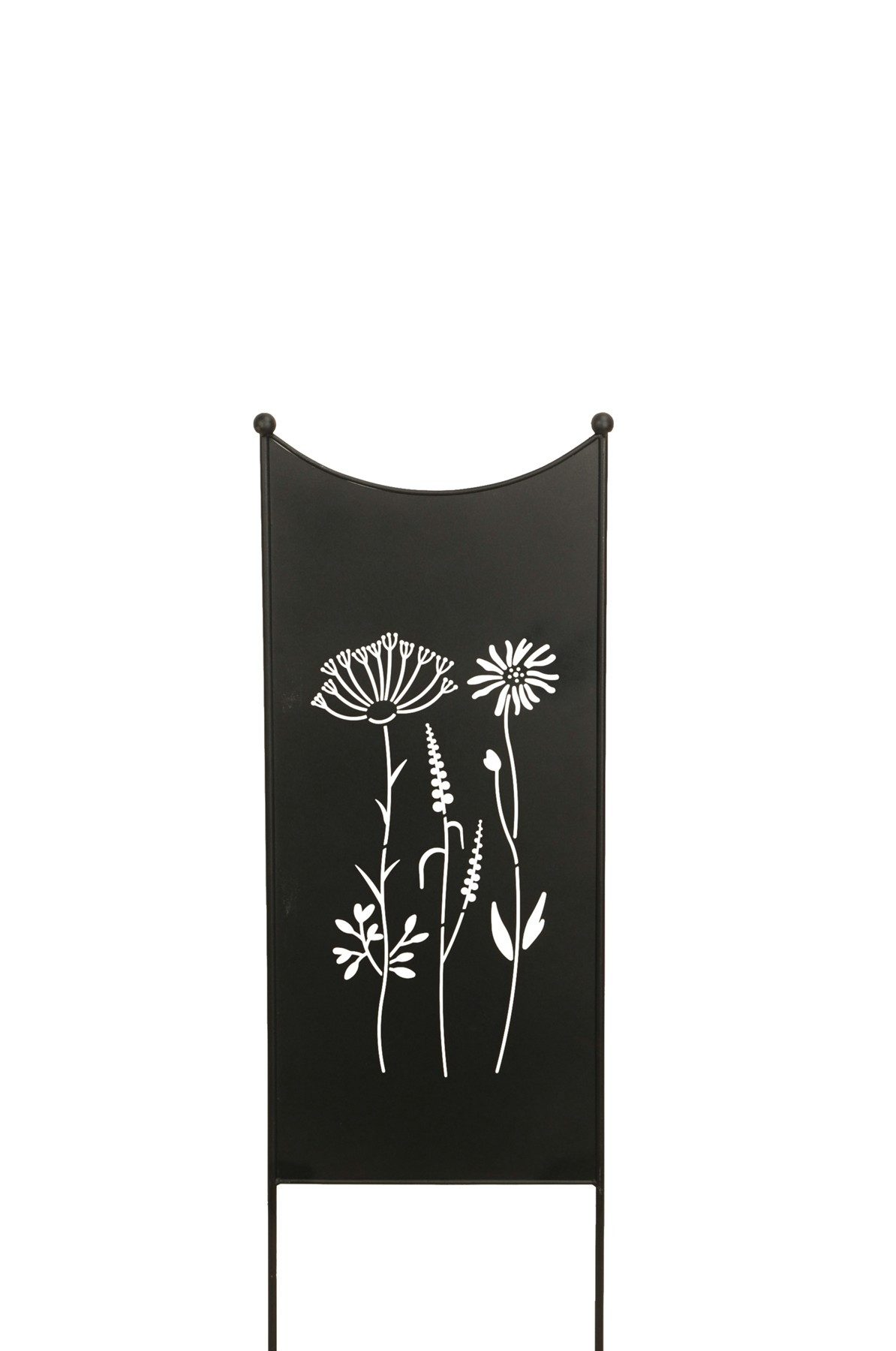 finehomegarden Gartenstecker Stele Metall Wildblume Sichtschutz günstig online kaufen