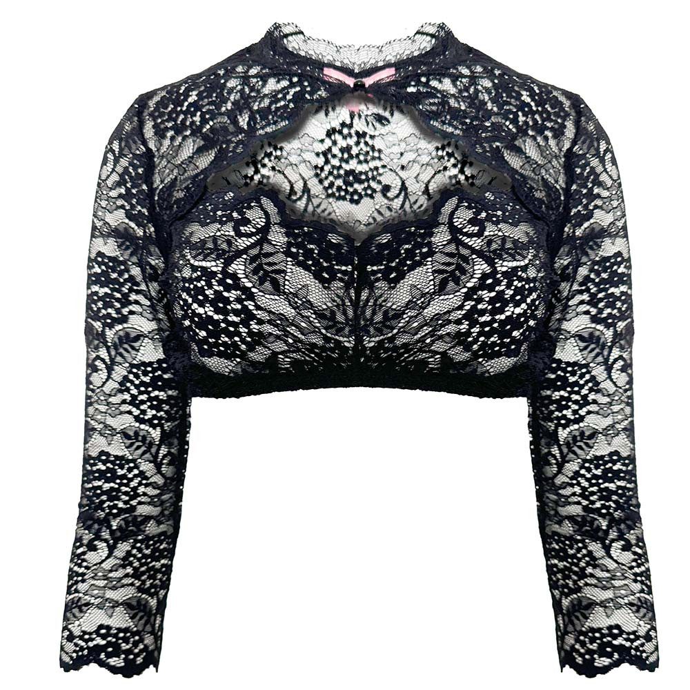 Krüger Madl Dirndlbluse Dirndlbluse Julene schwarz