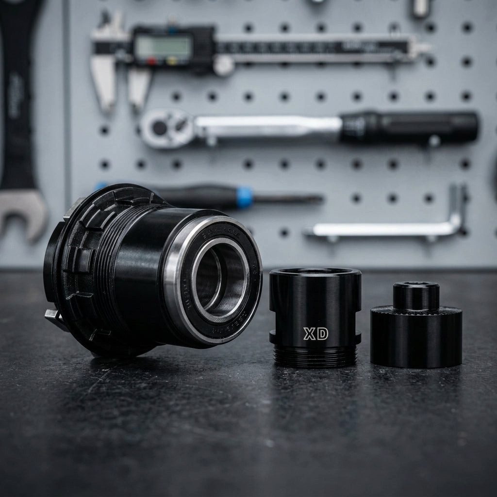 Sunringle Laufrad SUNringle Freilauf/Rotor Umrüstkit für SRC/SRX Standardgröße Rot - ein