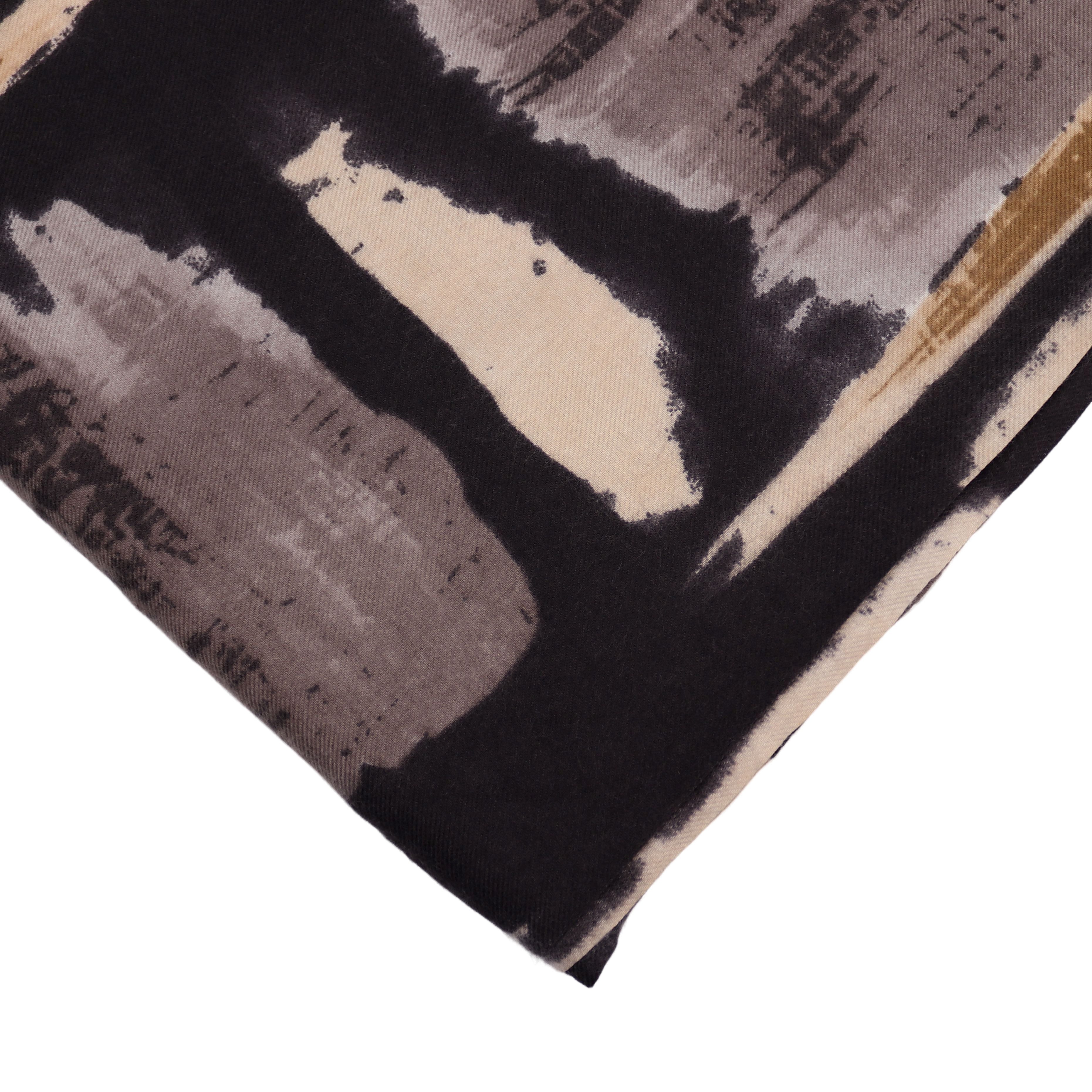 MIRROSI Modeschal weicher und warmer Schal Abstrakt mit Fransen, 90x180cm, günstig online kaufen