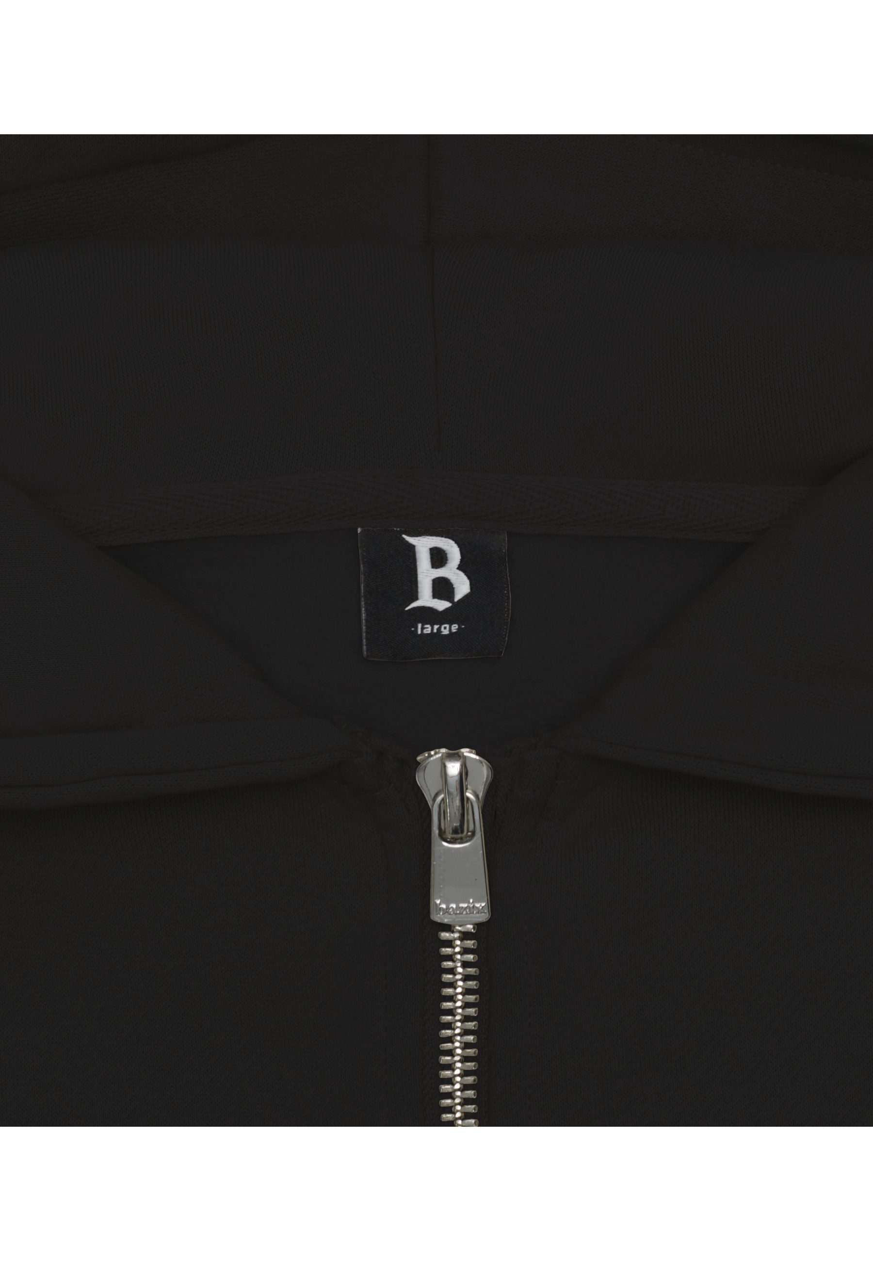 Dropsize Sweatjacke Dropsize Herren Super Heavy Blank Zip-Hoodie