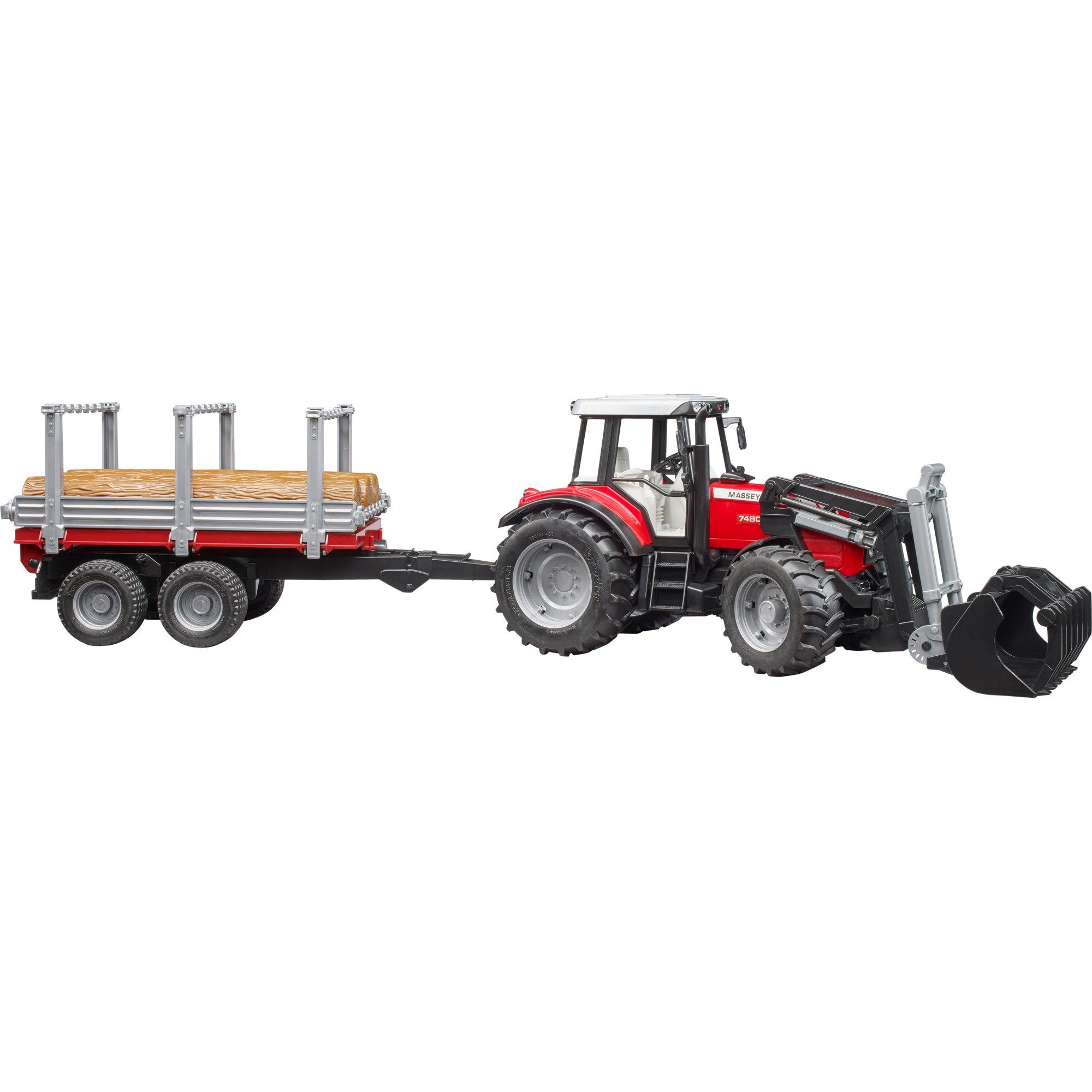 Bruder® Spielzeug-LKW bruder Massey Ferguson 7480, günstig online kaufen