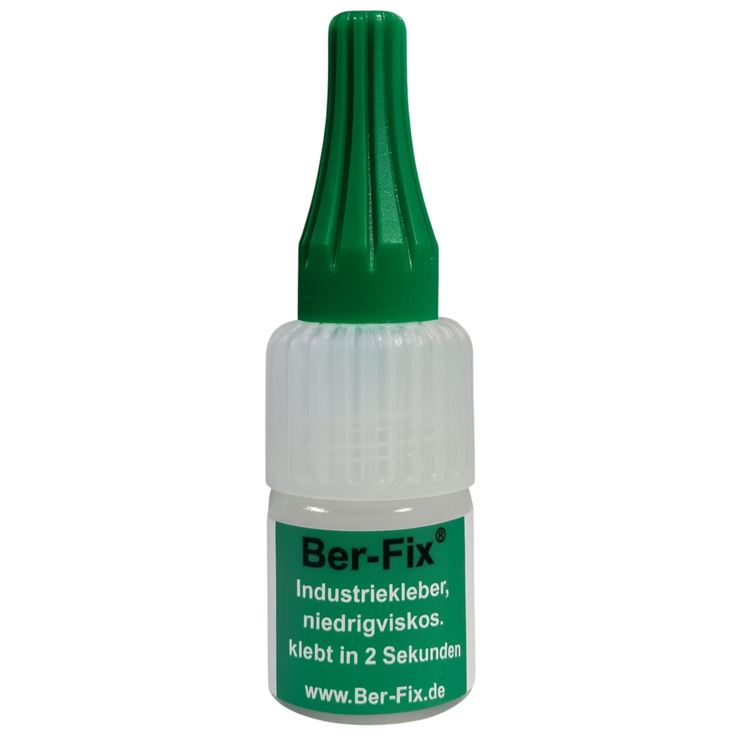 Ber-Fix Sekundenkleber Industriekleber BFX-11000 niedrigviskos, (Packung), kapillar, transparent aushärtend