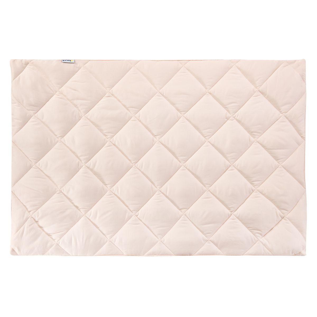 Hauck Baby-Reisebett Bed Me - Beige, Spannbetttuch Topper für Reisebett-Matratzen 80 x 50 cm