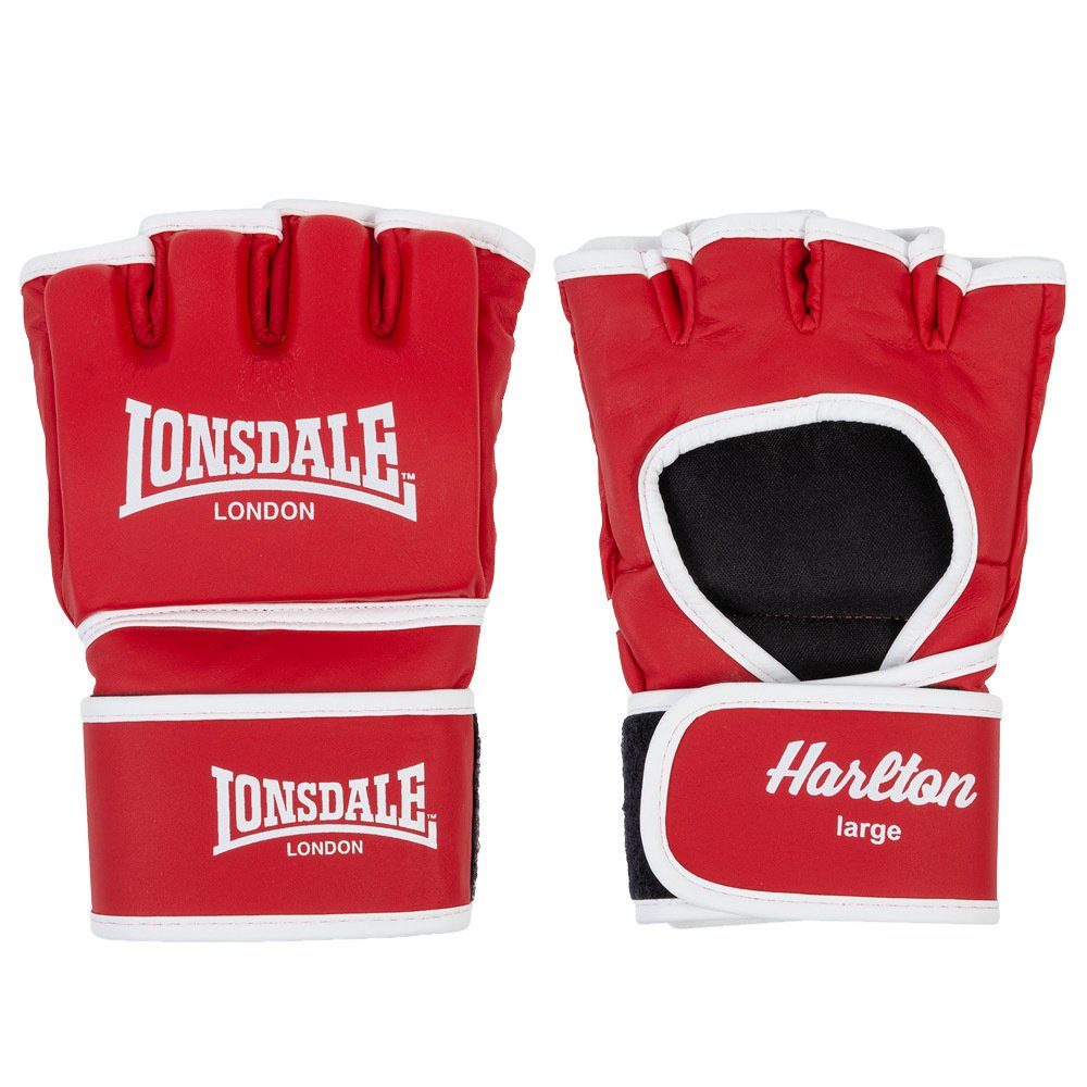 Red/White Lonsdale HARLTON MMA-Handschuhe