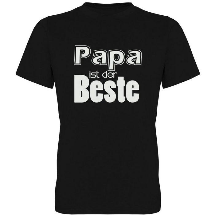 G-graphics T-Shirt Papa ist der Beste Herren T-Shirt mit trendigem Frontprint Aufdruck auf der Vorderseite Spruch/Sprüche/Print/Motiv für jung & alt