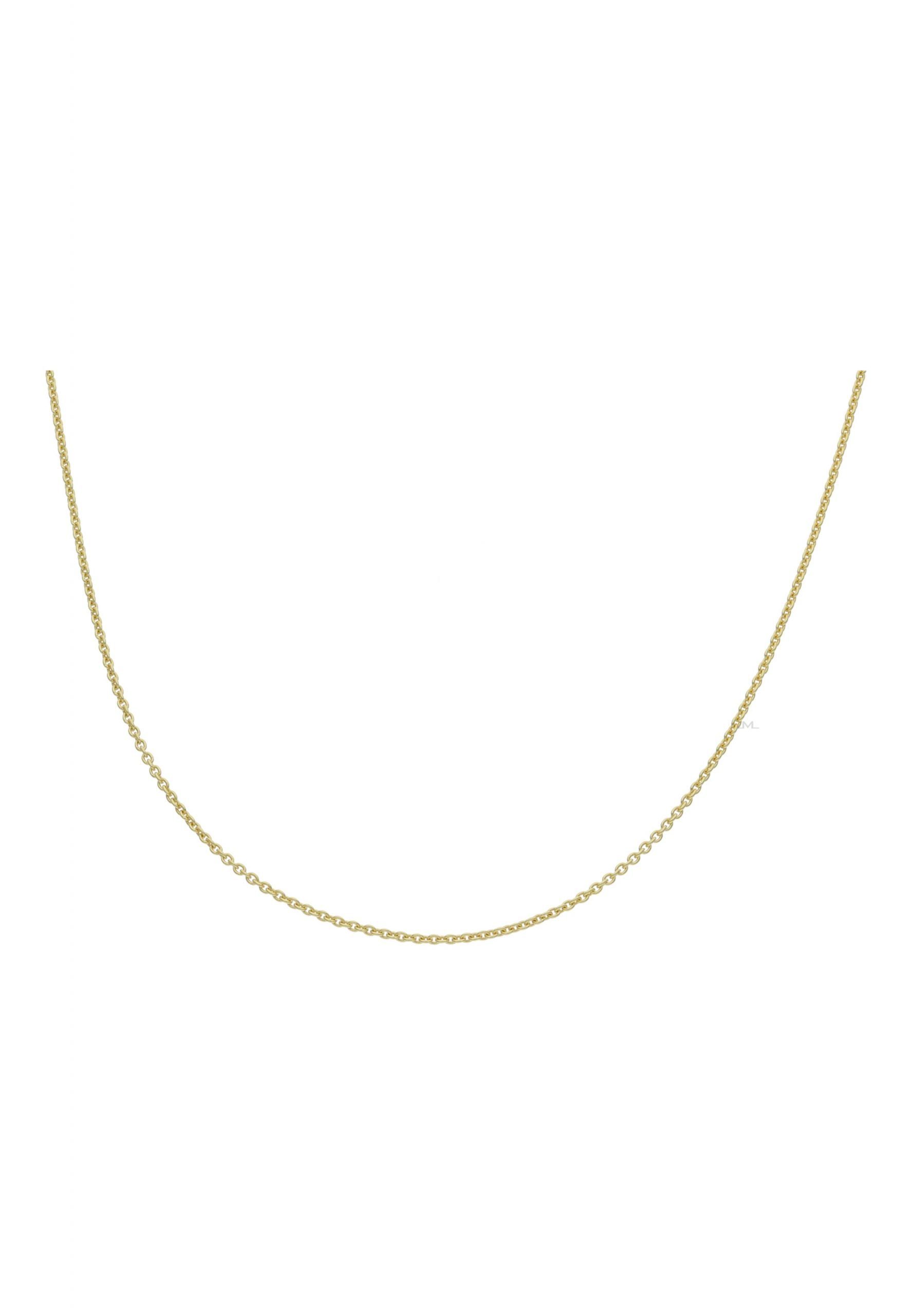 JuwelmaLux Goldkette Halskette Gold Ankerkette (1-tlg), Damen Goldkette Gold 585/000, inkl. Schmuckschachtel