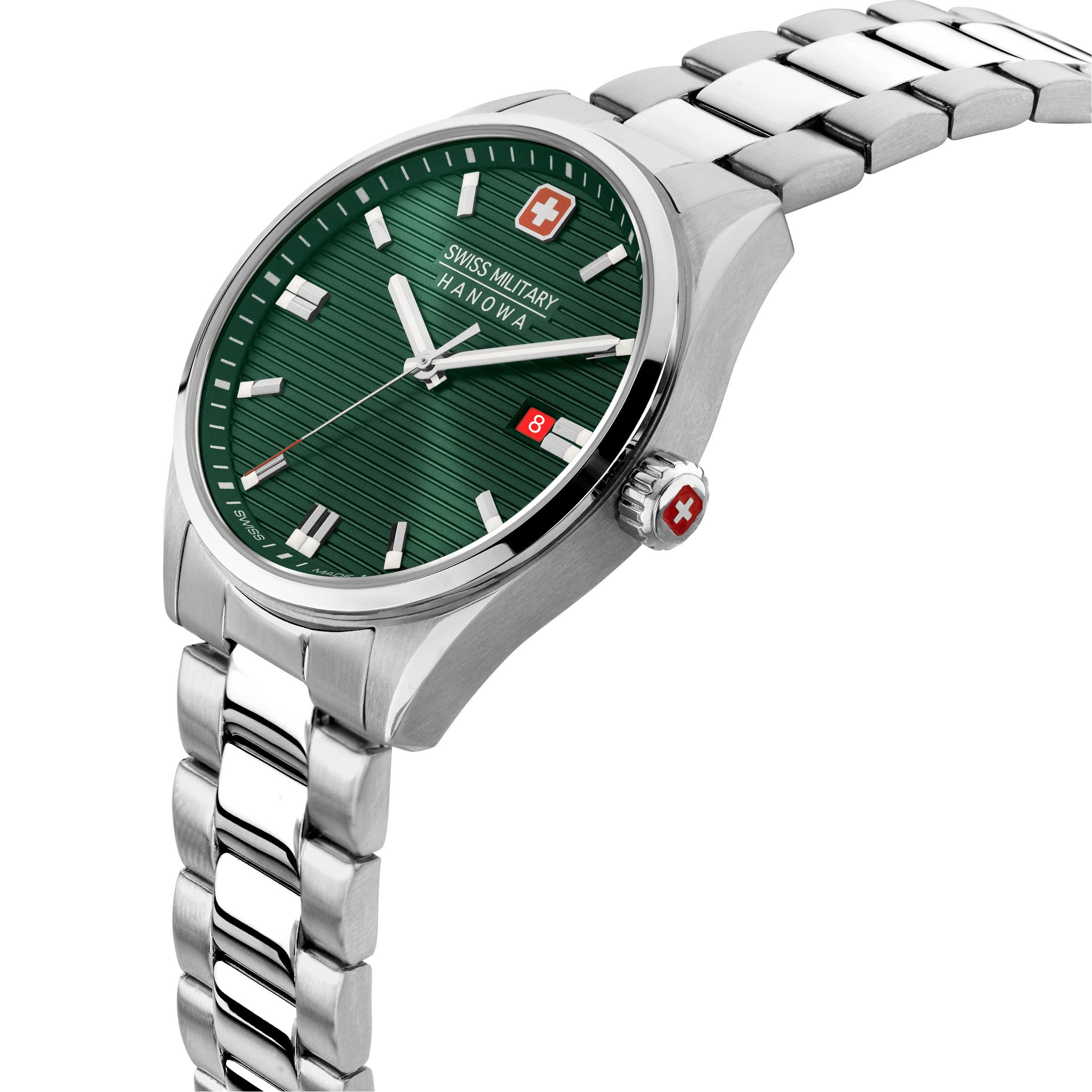 Swiss Military Hanowa Quarzuhr Quarzuhr Herrenuhr 40 Quarz Herren