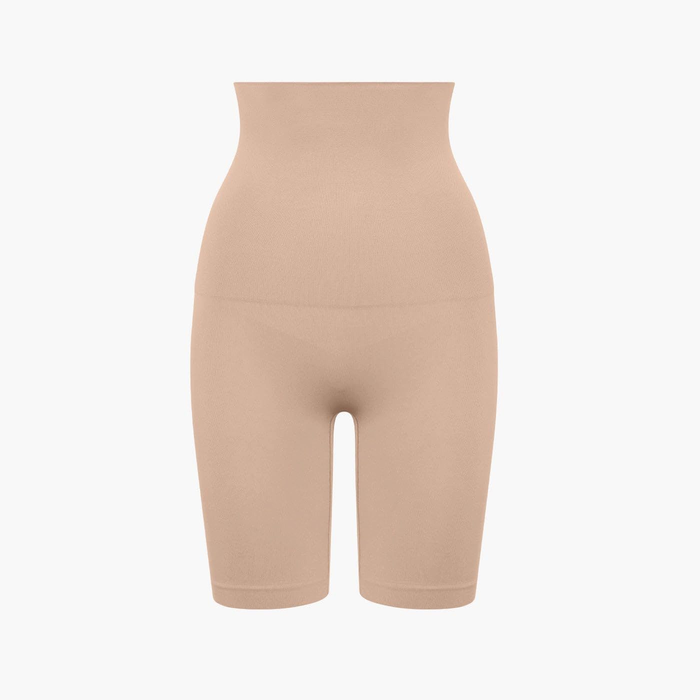 cfab (creamy fabrics) Shapingpants High Waisted Shaping Shorts-Beige-3XL