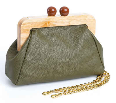 Der Trachtler Trachtentasche, Handtasche "Linett", Echt Leder -MADE IN ITALY-