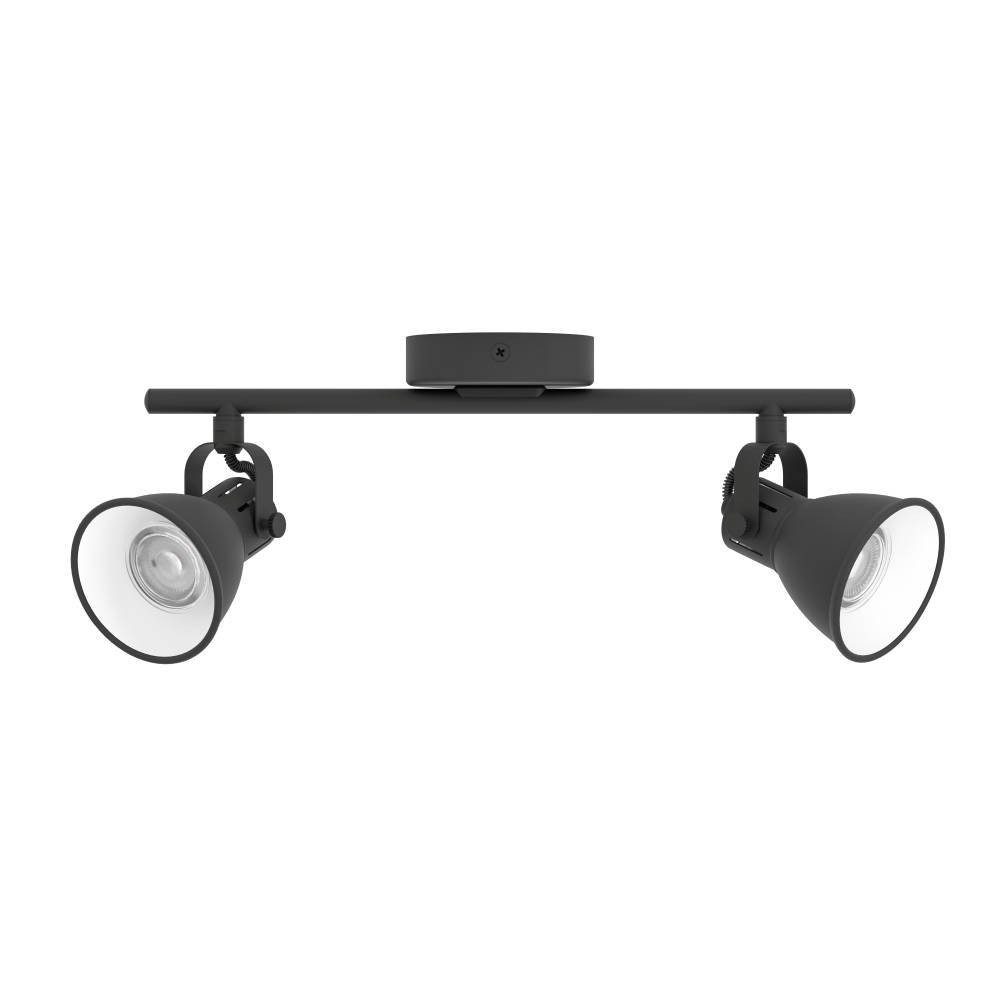 EGLO Deckenspot SERAS 2, LED wechselbar, Warmweiß, Küchenlampe, Deckenstrahler, Industrial, modern