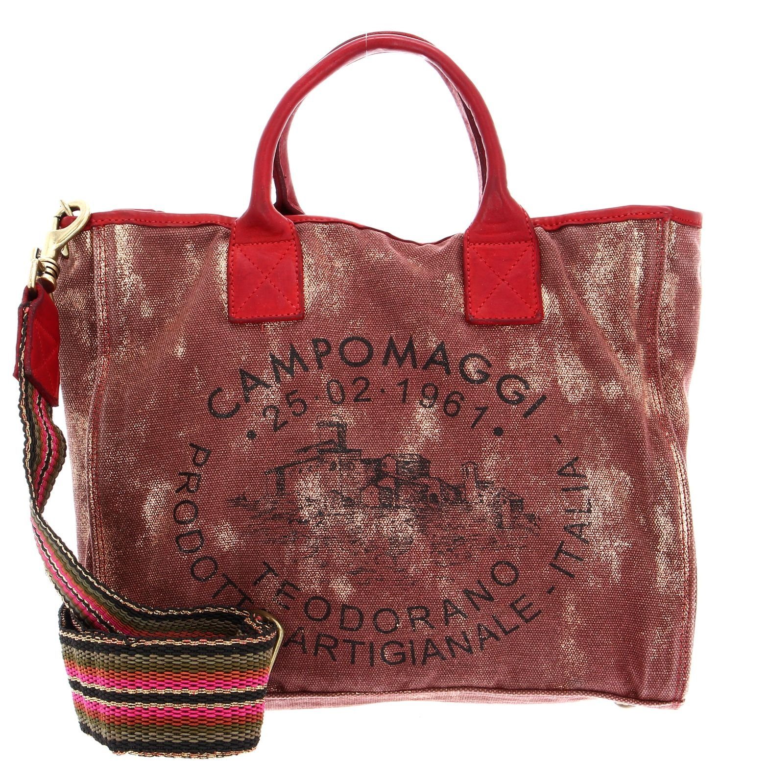 - Bronzo T St. / Campomaggi Rosso + Handtasche Nera