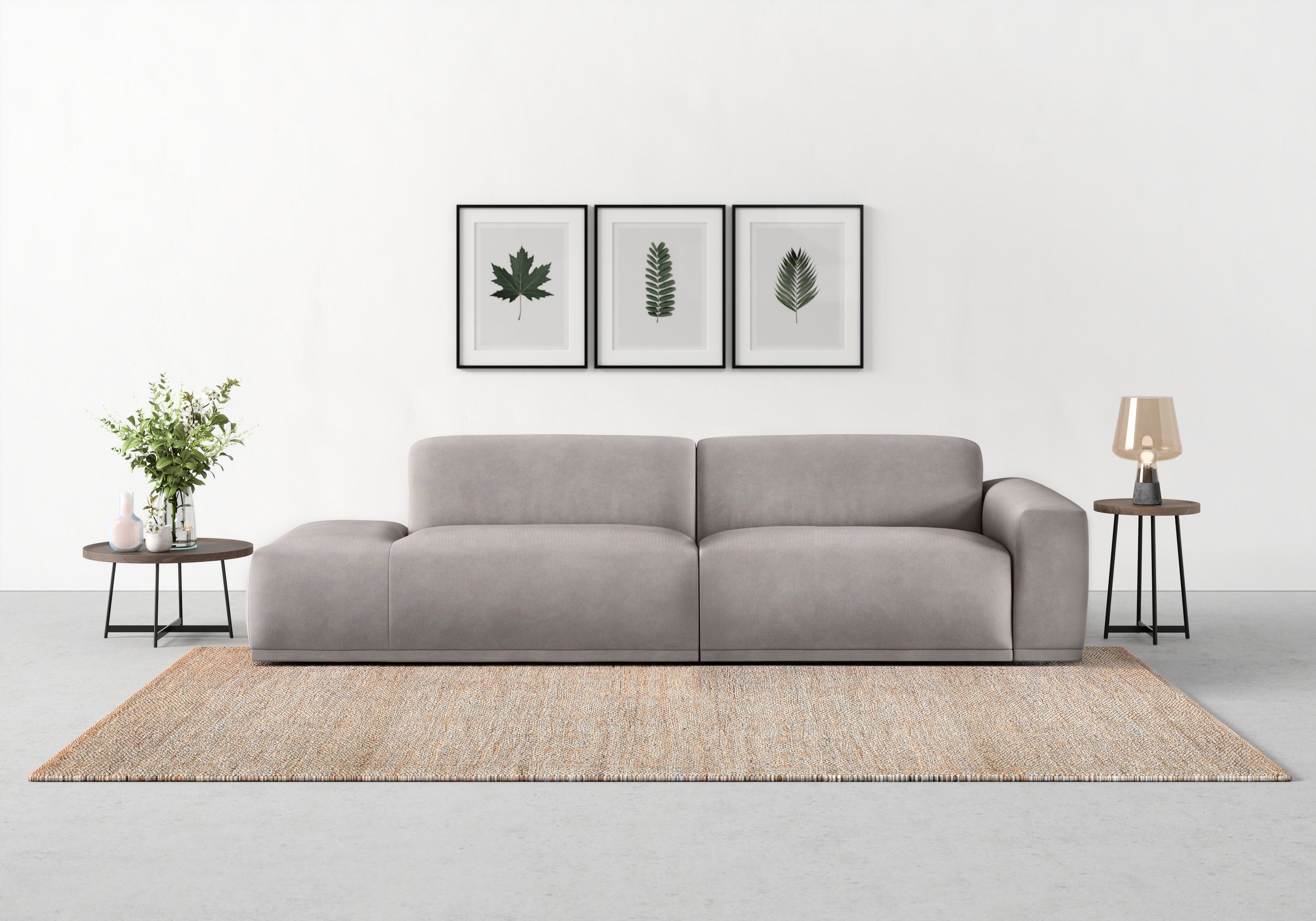 TRENDMANUFAKTUR Big-Sofa Braga, mit hochwertigem Kaltschaum, günstig online kaufen