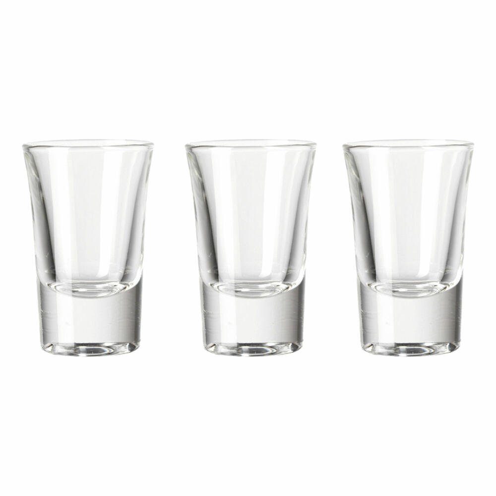montana-Glas Gläser-Set :pure Stamper 3er Set 35 ml, Glas