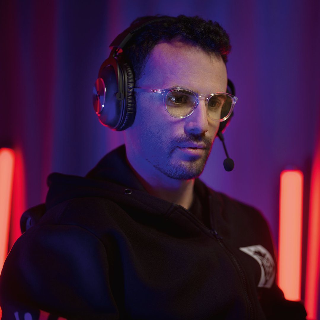 Oakley PITCHMAN R Clear with Zubehör Prizm Gaming-Headset Gaming