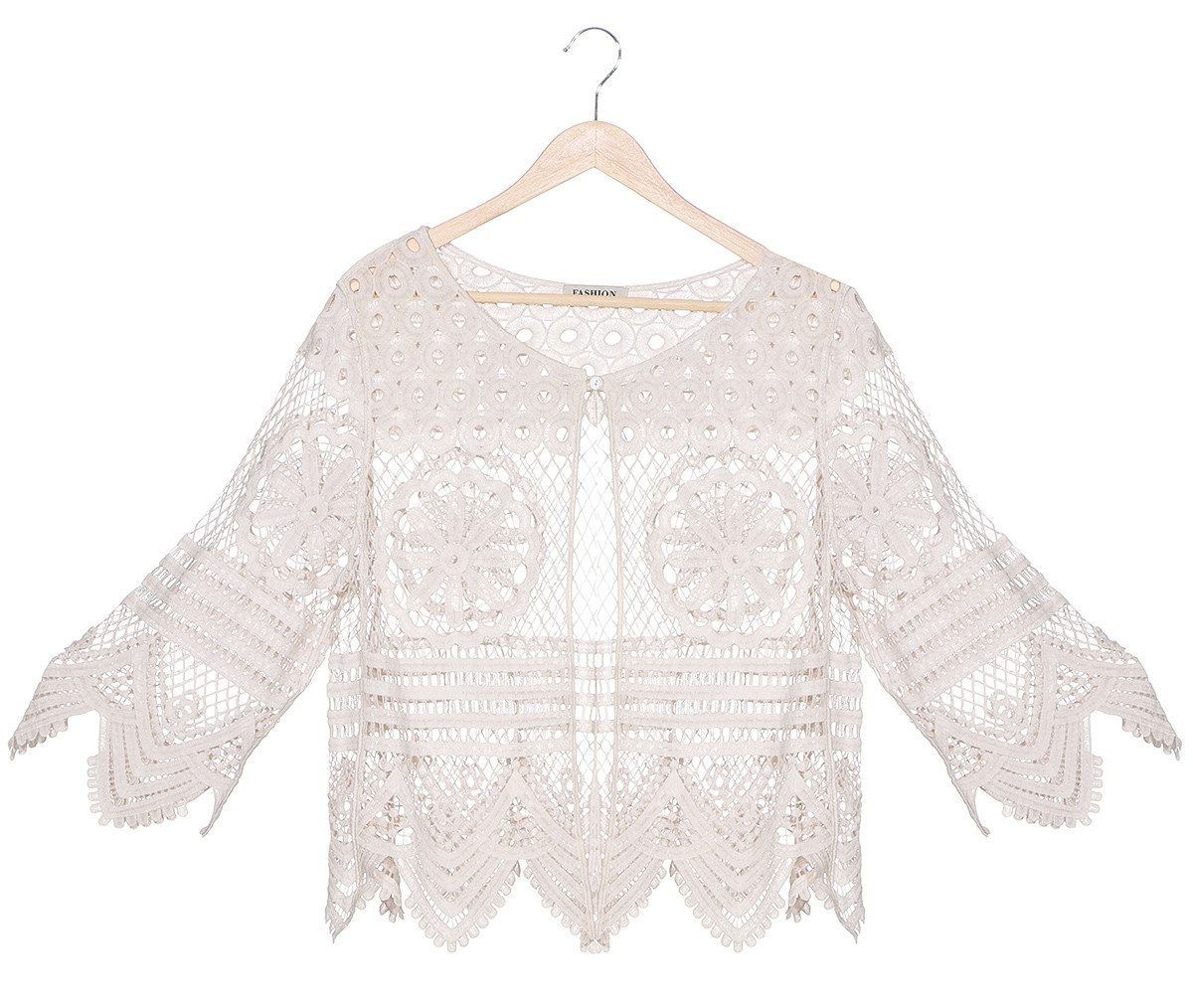 Aurela Damenmode Strickjacke Damen Häkeljacke Sommer günstig online kaufen