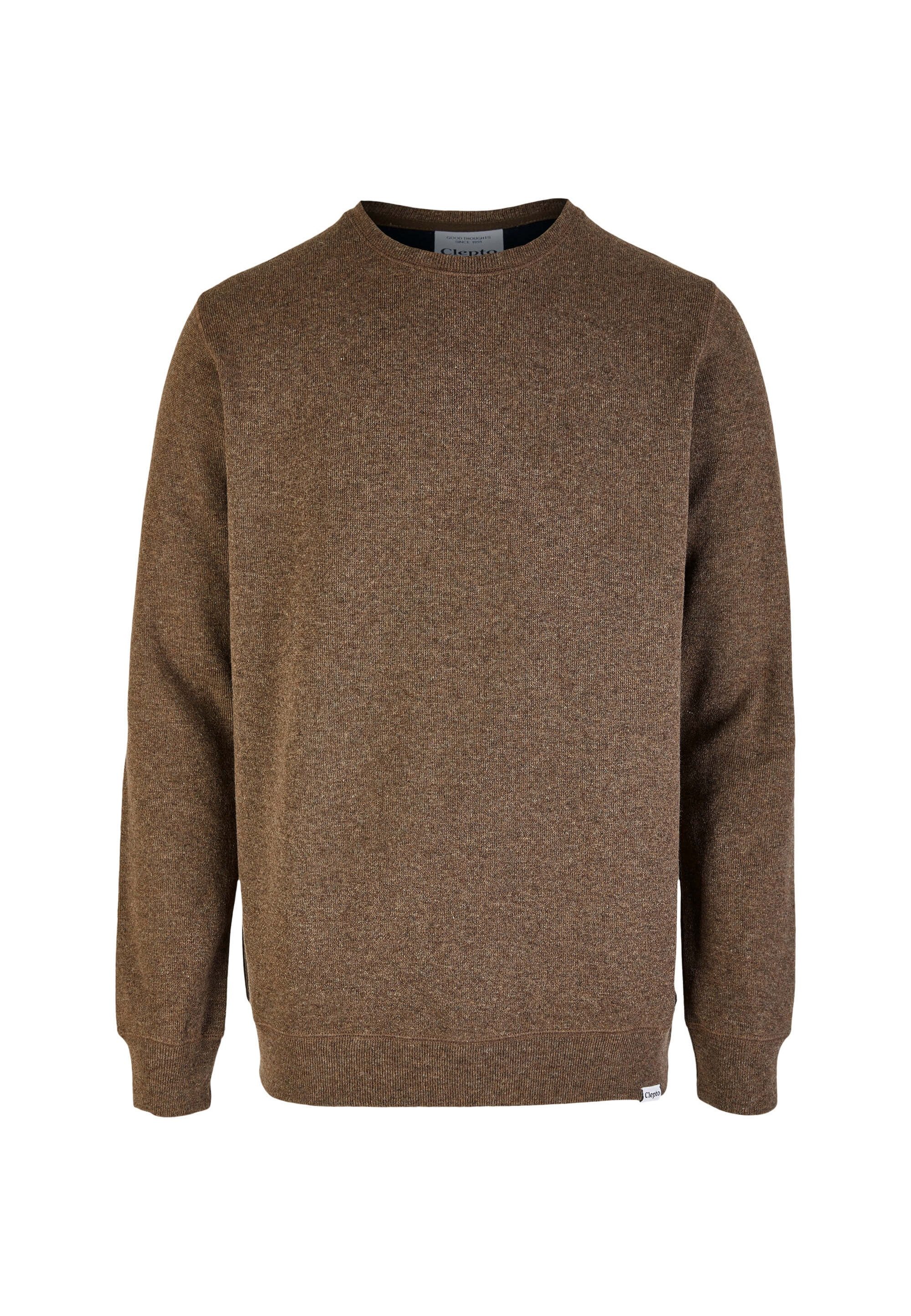 Cleptomanicx Sweatshirt Noitch aus gebondeter Wolle 