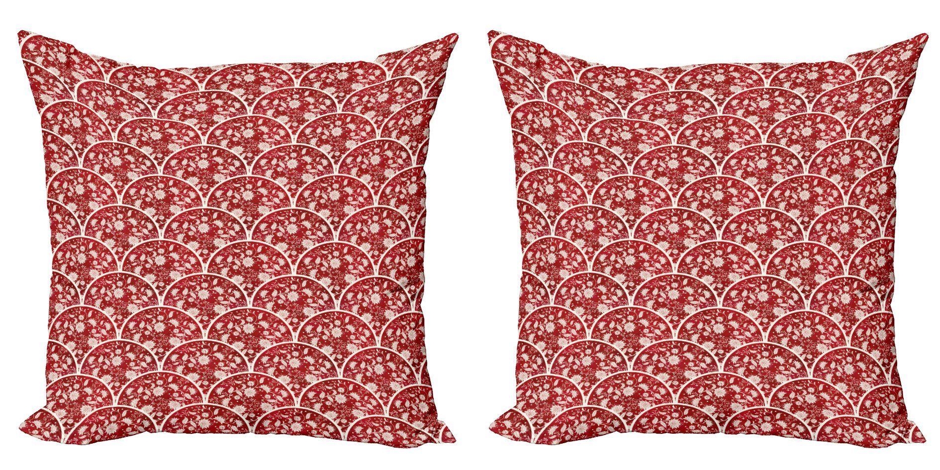 Kissenbezüge Modern Accent Abakuhaus Traditionelle Blumen Stück), Doppelseitiger (2 Digitaldruck, Motiv Kunst