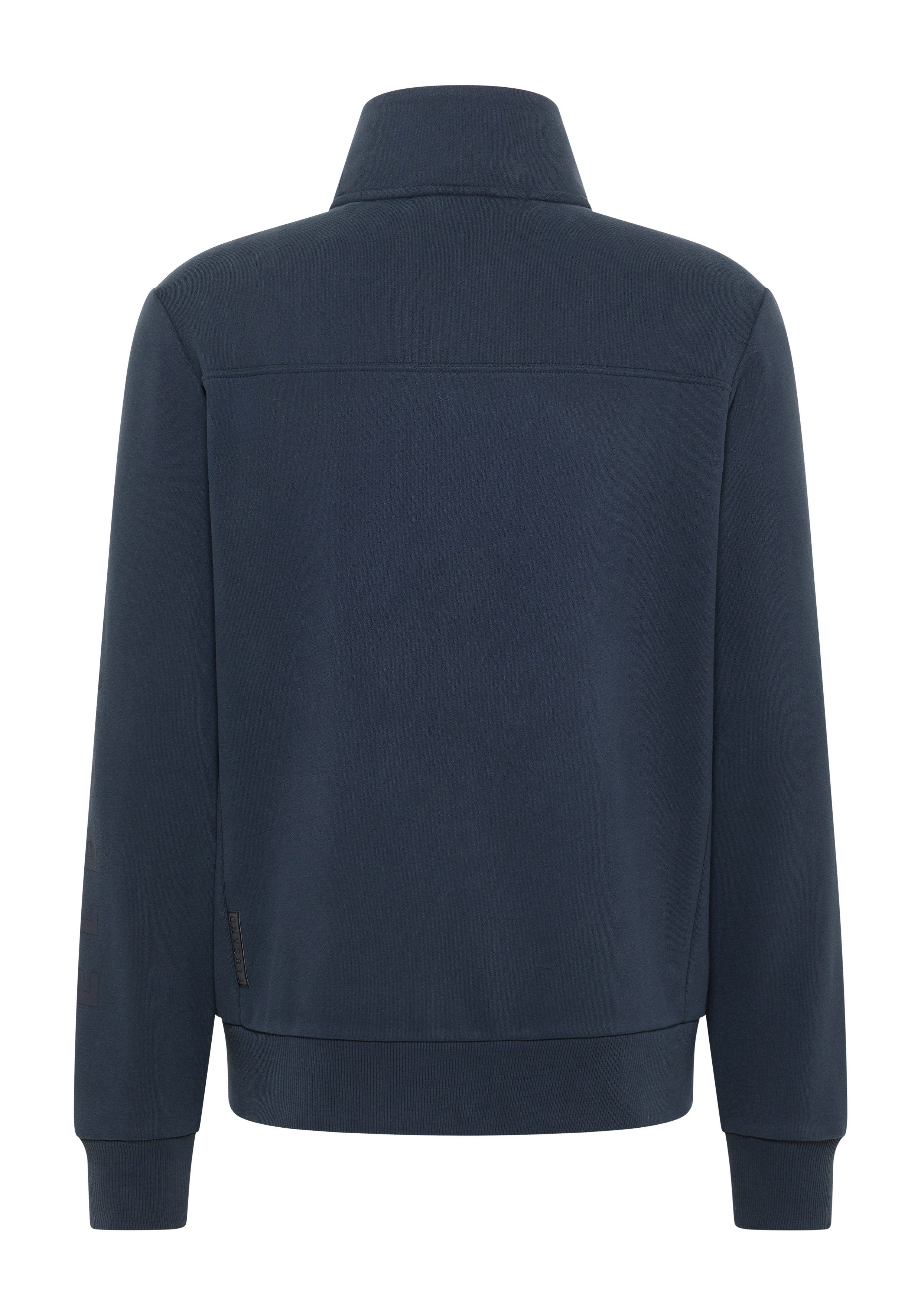 Elbsand Sweatjacke Levin Herren Stehkragen, Leistentaschen, schmal geschnit günstig online kaufen