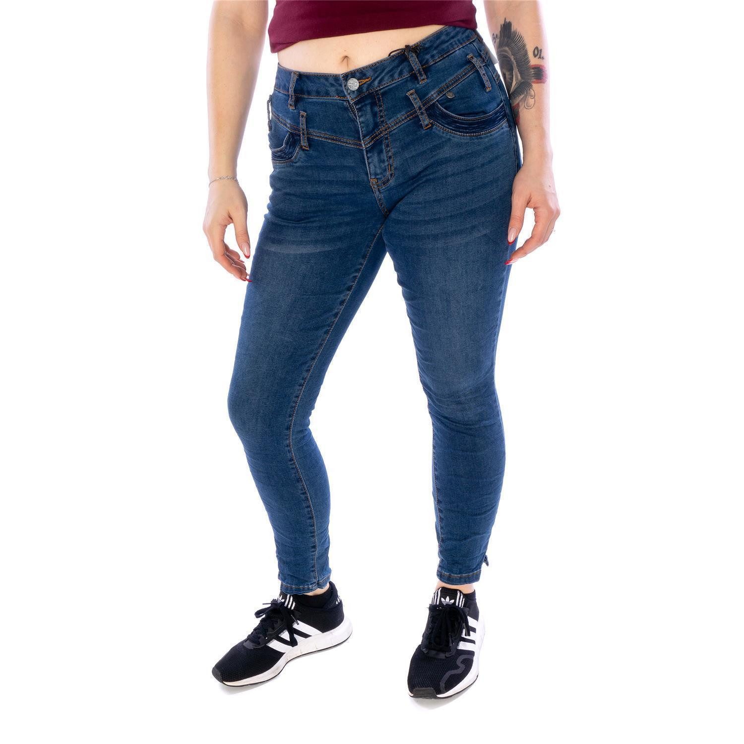 Slim-fit-Jeans Jeans Buena Vista Florida 7/8 cozy denim