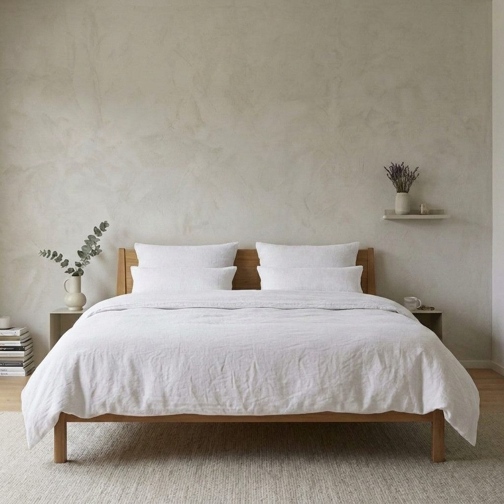 Interior by Hakito Bettwäsche 100% reine Leinen GOTS zertifiziert mit Kissenbezug, natürlicher Luxus auf der Haut – Bild 5 von 5