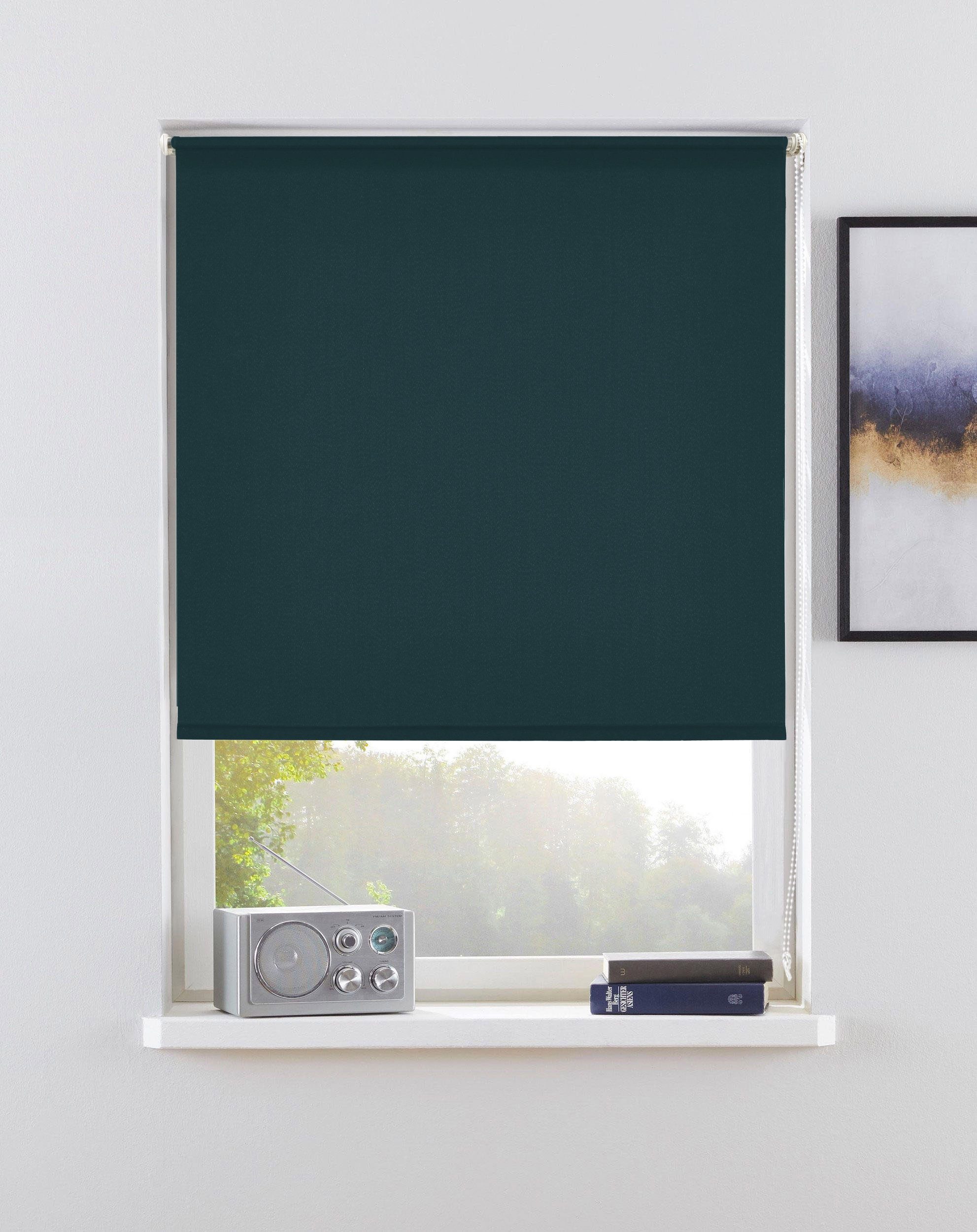Seitenzugrollo Themse-Uni, my home, Lichtschutz, ohne günstig online kaufen