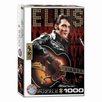 EUROGRAPHICS Puzzle Elvis Presley Comeback Konzert, 1000 Puzzleteile