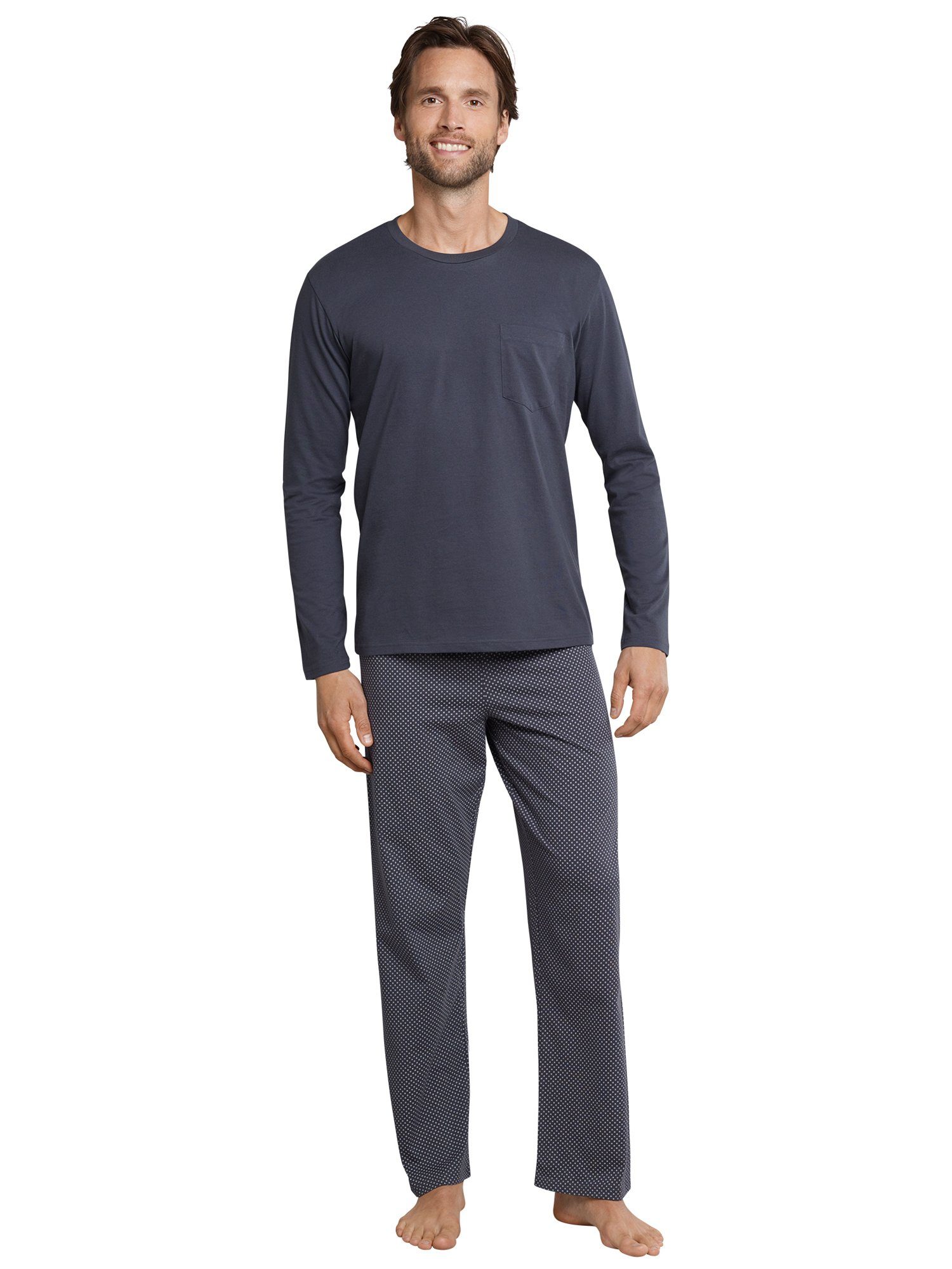 Schiesser Pyjama Ebony günstig online kaufen