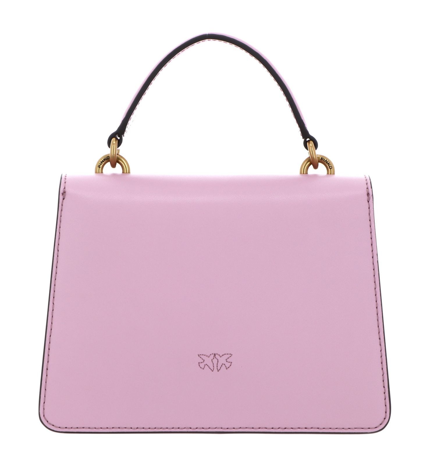 PINKO Handtasche Top Handle Mini Light, aus echtem Rindsleder
