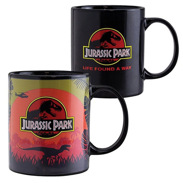 Paladone Tasse Jurassic Park Thermoeffekt Tasse