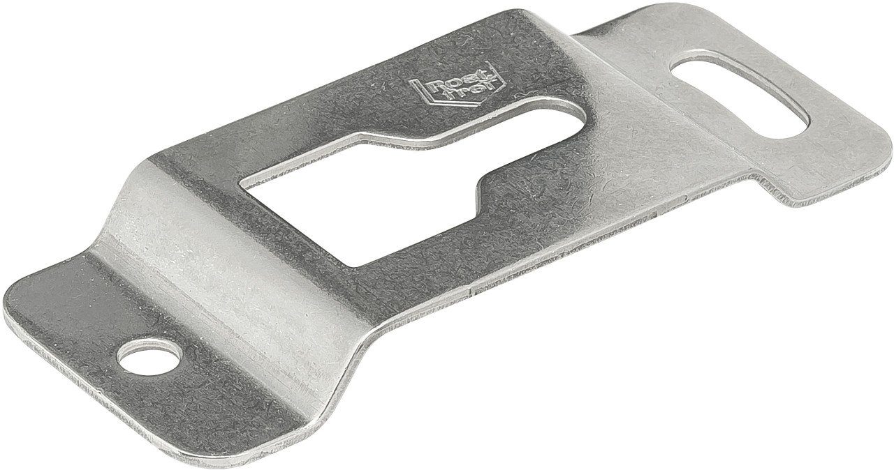 Thumbnail - Vormann Möbelbeschlag Vormann Aufhängelaschen 74 x 32 mm