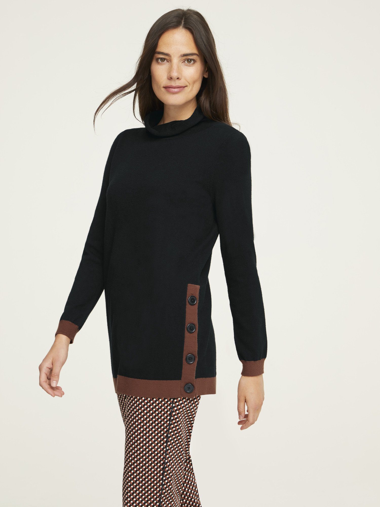 pullover mit seitenschlitz damen