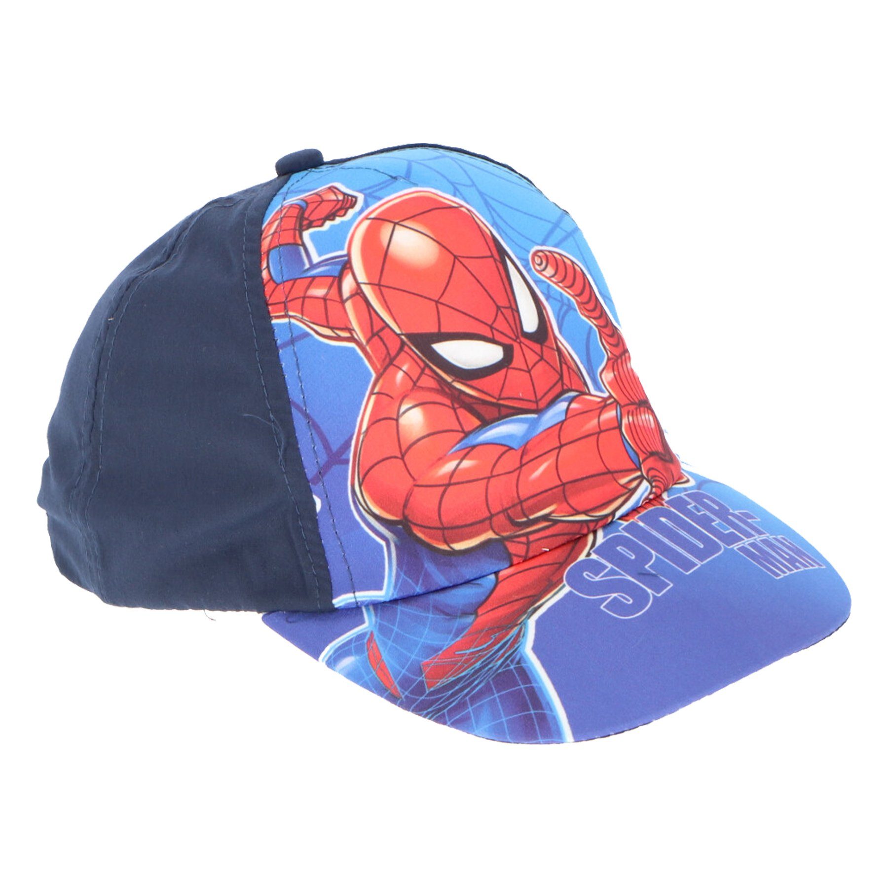 MARVEL Baseball Cap Spiderman Kinder Basecap Baseball Kappe Gr. 53 bis 55