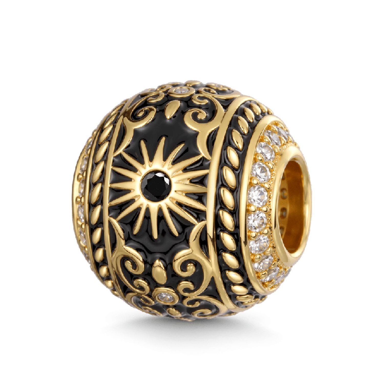 Gnoce Bead Gnoce Retro Charm JGC035 vergoldet